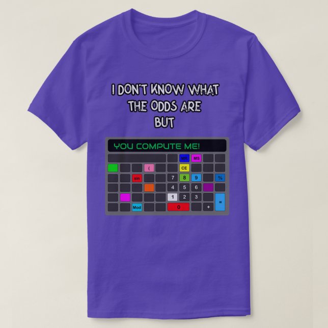 I Kärlek med matematiker T Shirt (Design framsida)