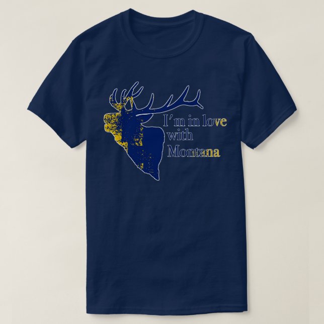 I kärlek med Montana 1 T Shirt (Design framsida)