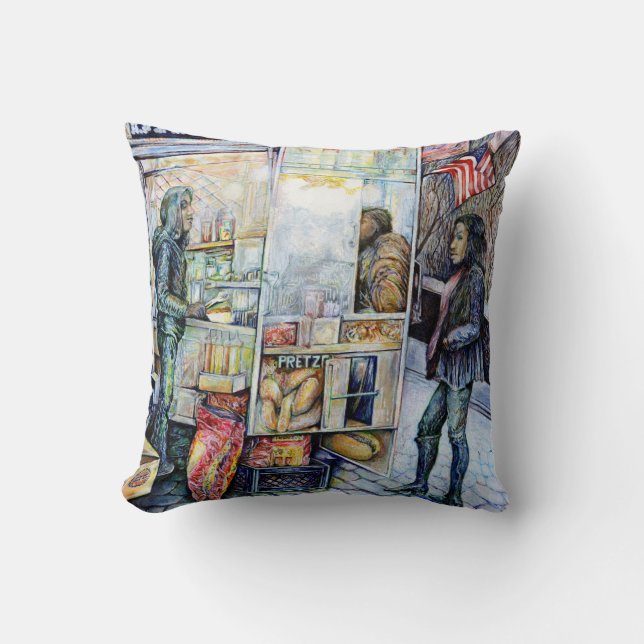 I Kärlek med problem och problem med Kärlek Kudde (Framsida)