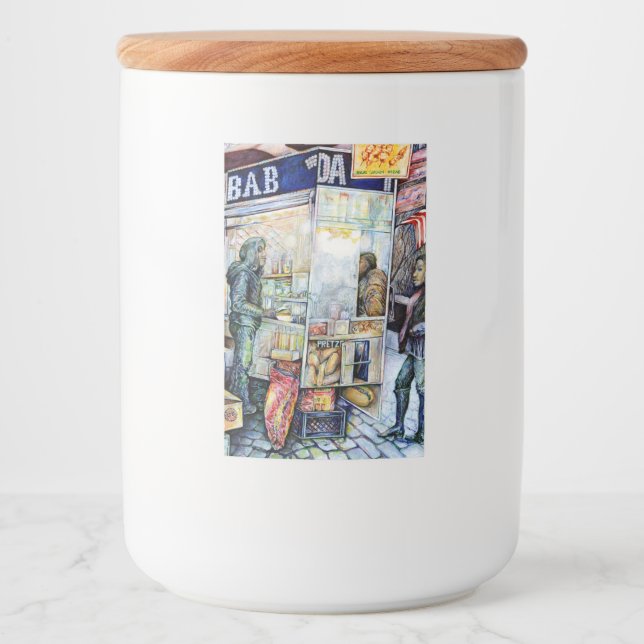 I Kärlek med problem och problem med Kärlek Mat Etikett (Framsida)