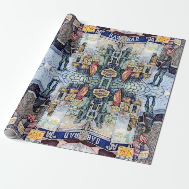 I Kärlek med problem och problem med Kärlek Presentpapper (Utrullad)