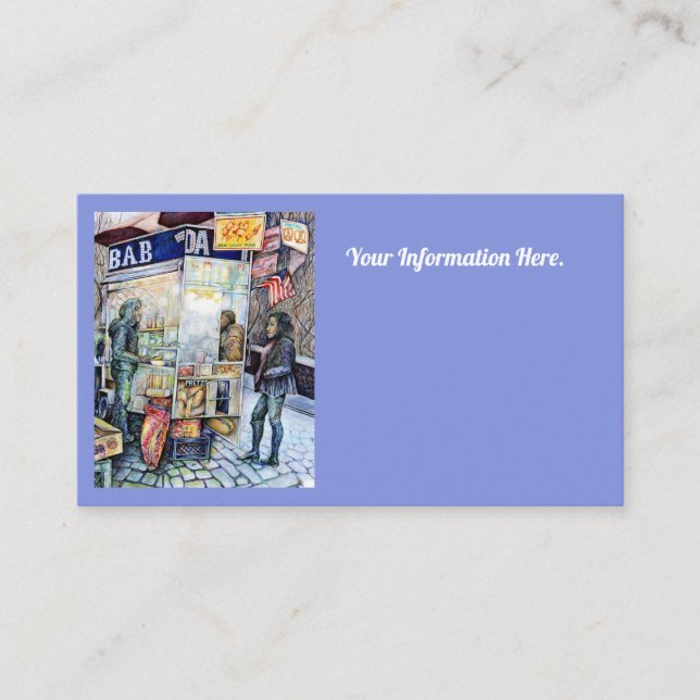 I Kärlek med problem och problem med Kärlek Visitkort (Framsida)