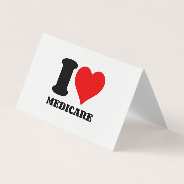 I KÄRLEK MEDICINARE VISITKORT (Framsida)