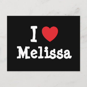 I kärlek Melissa eart T-Shirt Vykort