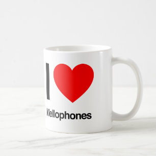 i kärlek mellophones kaffemugg