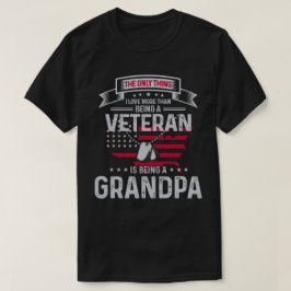 I Kärlek mer än att vara en veteransk morfar T Shirt