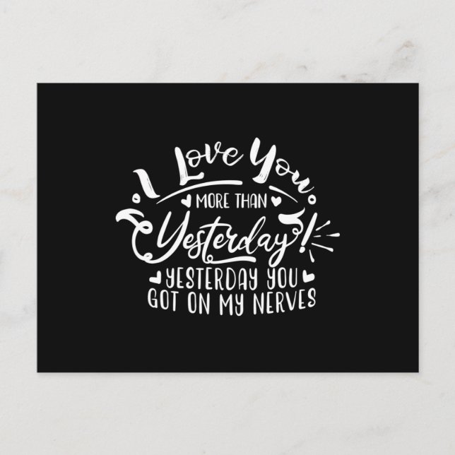 i kärlek mer än i går vykort (Framsida)