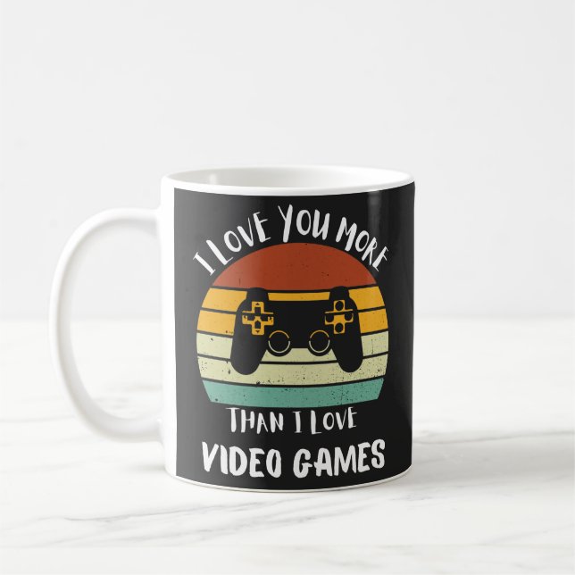 I Kärlek mer än i Kärlek videospel Kaffemugg (Vänster)