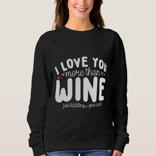 I Kärlek mer än i Kärlek Vin T Shirt (Framsida)