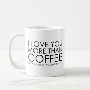 I kärlek mer än kaffe Mugg