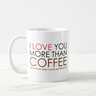 I kärlek mer än kaffe Mugg