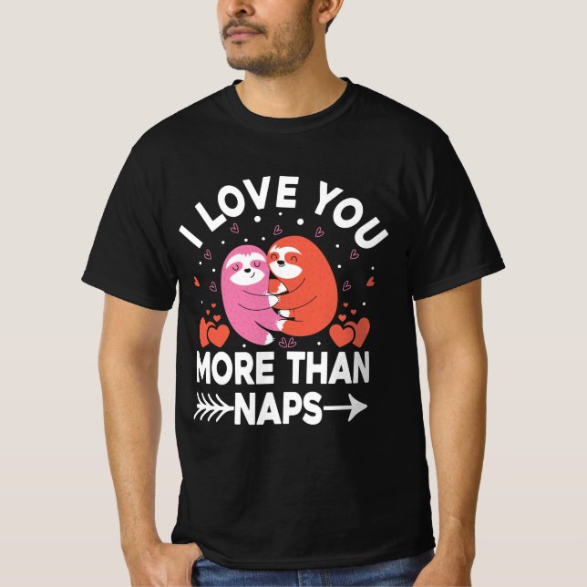 I Kärlek mer än Naps T Shirt (Framsida)