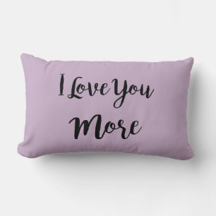 I Kärlek mer Lila Pillow Lumbarkudde
