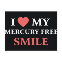 I Kärlek: Mercury Free Smile-vykort