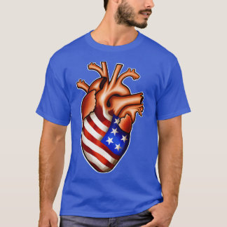 I kärlek Merica Merica i mitt hjärta T Shirt