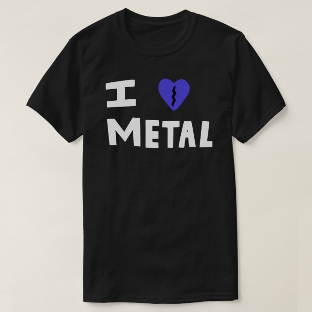 I Kärlek Metall (Elliott Smith) Classic T-Shirt (Design framsida)