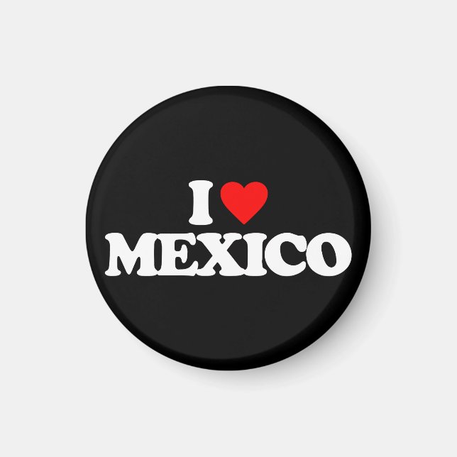 I KÄRLEK MEXICO MAGNET (Framsidan)
