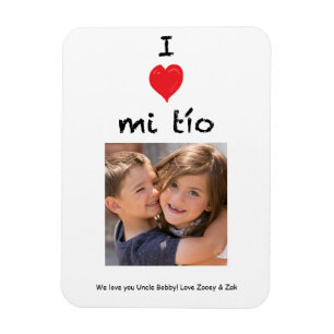 I Kärlek Mi Tio Photo Magnet Keepsaké