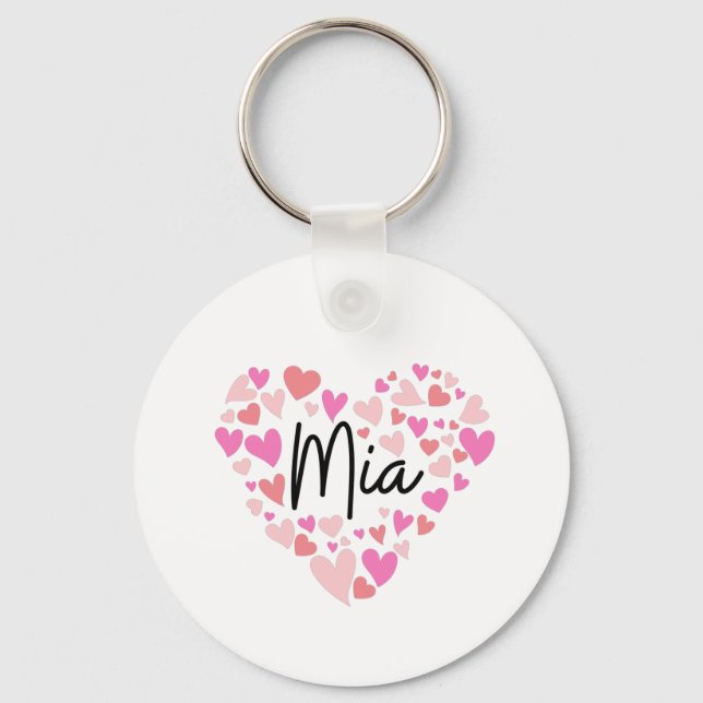 I kärlek Mia Nyckelring (Framsida)