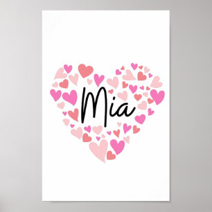 I kärlek Mia Poster