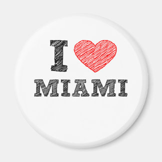 I Kärlek Miami Magnet