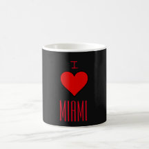 ~I Kärlek Miami~ MUGG, ANPASSAT IT!