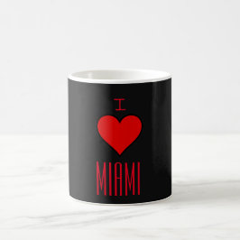 ~I Kärlek Miami~ MUGG, ANPASSAT IT! Kaffemugg