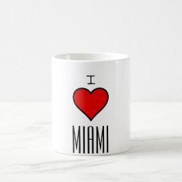 ~I Kärlek Miami~ MUGG, ANPASSAT IT! Kaffemugg