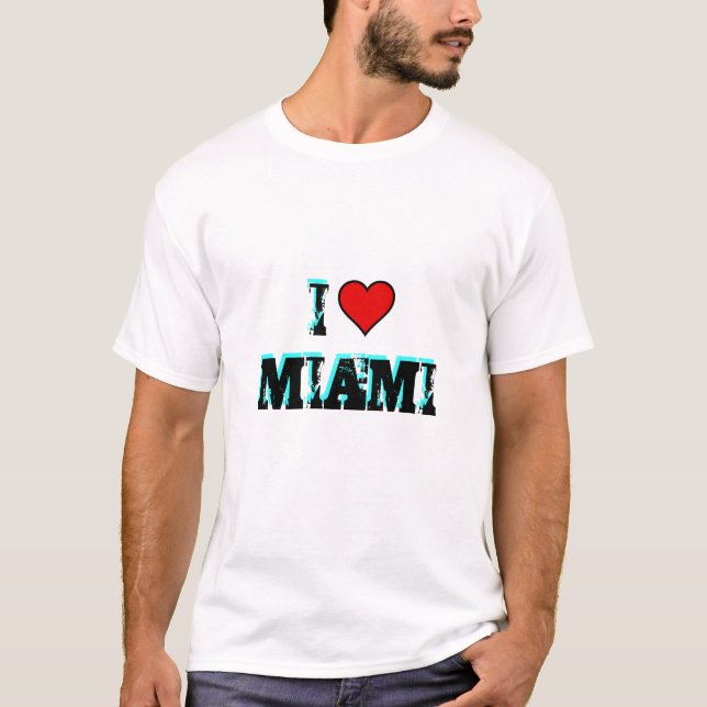 ~I Kärlek Miami~ TEE Shirt (Framsida)