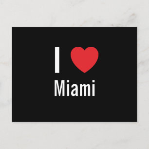 I kärlek Miami Vykort