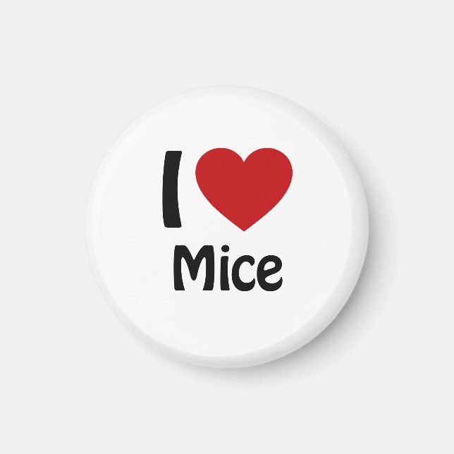 I kärlek Mice Magnet (Framsidan)