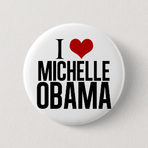 I Kärlek Michelle Obama Knapp