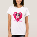 I Kärlek Micro Grisar T-shirt<br><div class="desc">Är inte du bara kärlek de små kopp-kalkerna?</div>