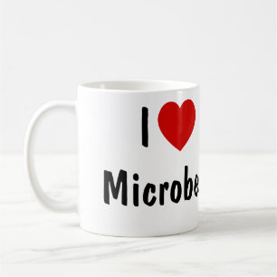 I Kärlek Microbes Kaffemugg