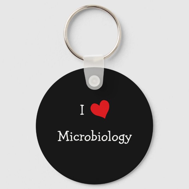 I Kärlek Microbiology Nyckelring (Framsida)