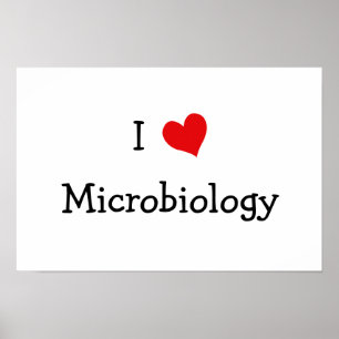 I Kärlek Microbiology Poster
