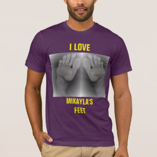 I KÄRLEK MIKAYLA:S FODER T SHIRT