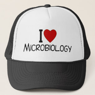 I Kärlek mikrobiologi Truckerkeps