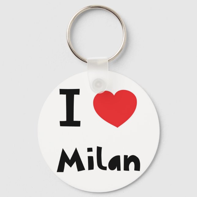 I kärlek Milan Nyckelring (Framsida)