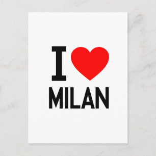 I Kärlek Milan Vykort