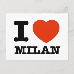 I kärlek Milan Vykort