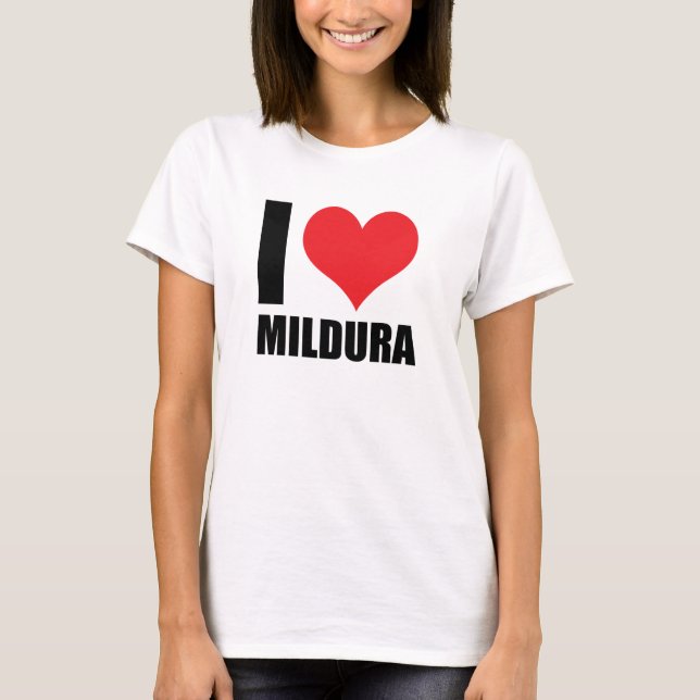 I kärlek Mildura T Shirt (Framsida)