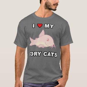 I Kärlek Min Albino Cory Catfish T Shirt