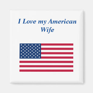 I Kärlek Min amerikanska fru Magnet