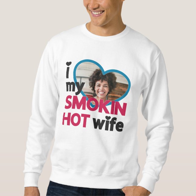 I kärlek min anpassningsbar hett    lång ärmad tröja (Framsida)