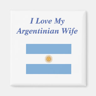 I Kärlek min argentinska fru Magnet