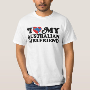 I Kärlek Min australiska flickvän T Shirt