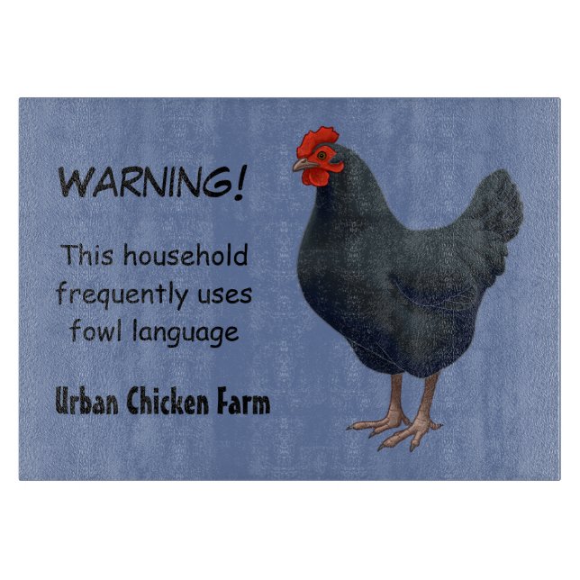 I Kärlek Min Australorp-kyckling (Framsidan)