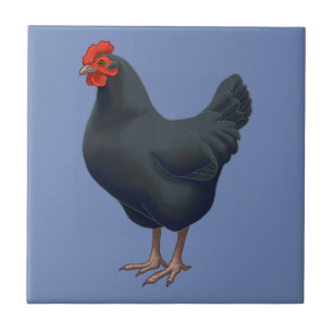 I Kärlek Min Australorp-kyckling Kakelplatta
