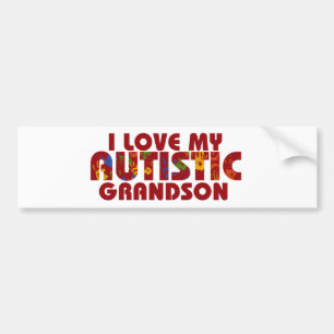 I Kärlek min autistiska morson Bildekal
